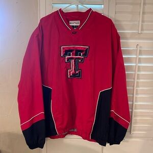 XL Texas Tech pullover jacket